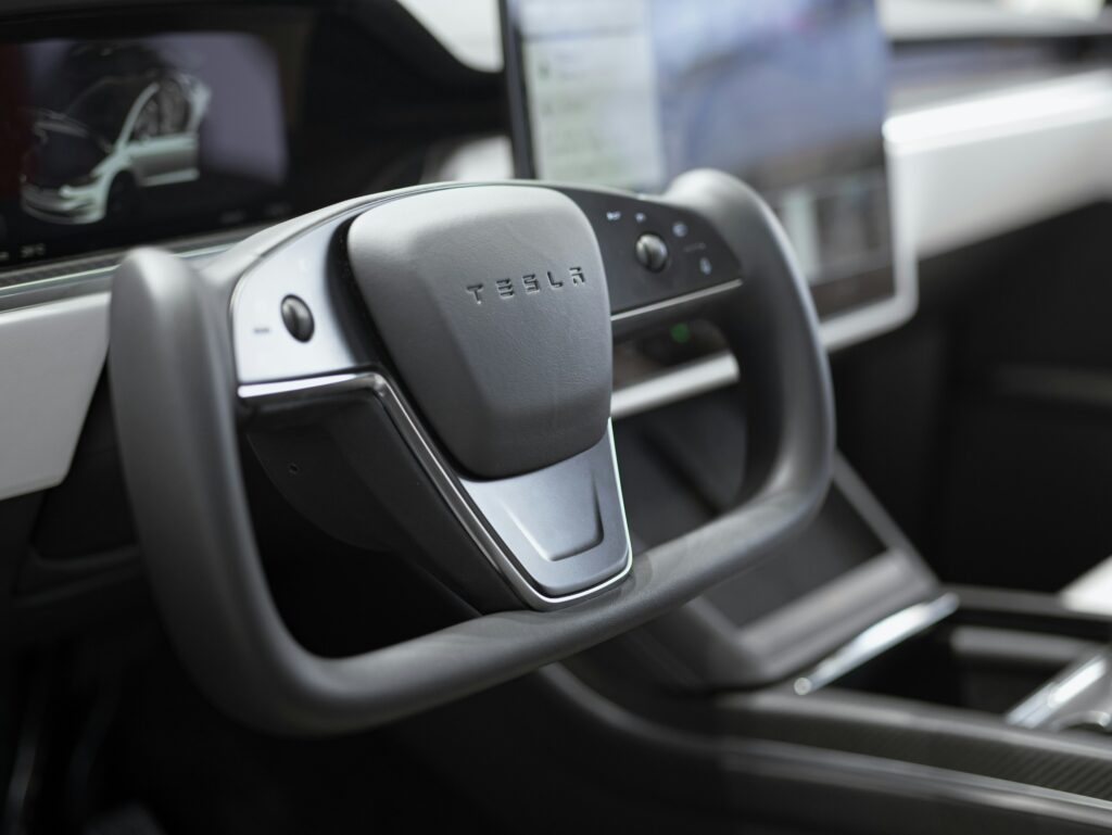 close up of a car's dashboard